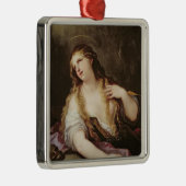 虚栄心を放棄しているSt Mary Magdalene メタルオーナメント (右)