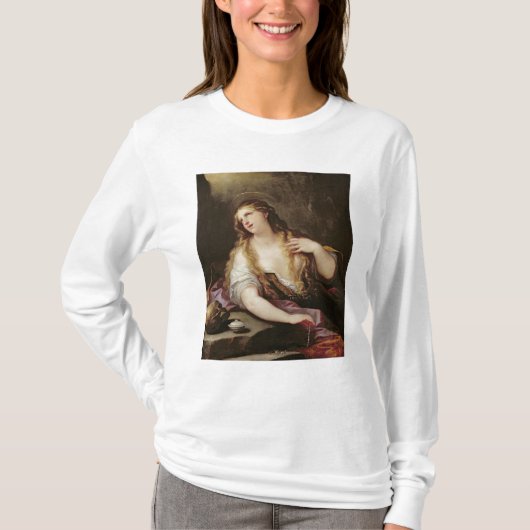 虚栄心を放棄しているSt Mary Magdalene Tシャツ (正面)
