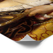 虚栄心 – 中世の少女 ポスター (角)