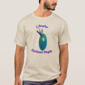 虚構の人の方が好き Tシャツ (正面)