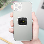 虚無がこちらを見返す シール (スマートフォン)