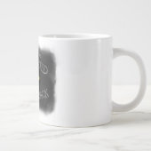 虚無がこちらを見返す ジャンボコーヒーマグカップ (右)