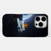 虚空のハイパーカー - 超現実的なスーパーカーとブラックホール Case-Mate iPhoneケース (裏面 (横))
