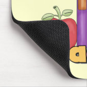 虫およびりんごの前K先生のTシャツおよびギフト マウスパッド (コーナー)