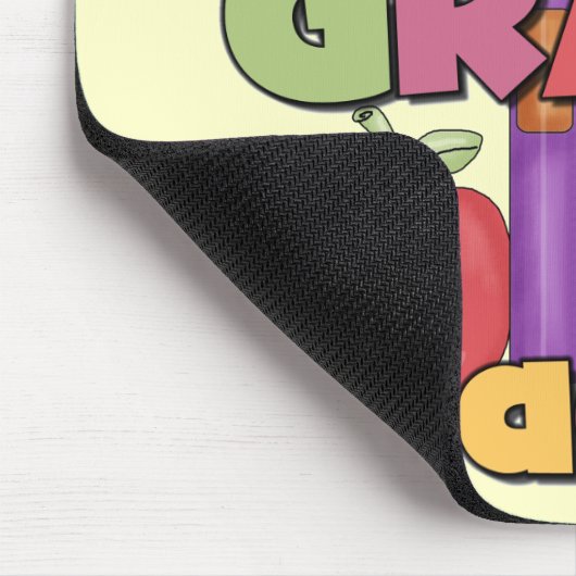 虫およびりんごの第1等級のTシャツおよびギフト マウスパッド (コーナー)