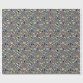 虫および昆虫 ラッピングペーパー (フラット)