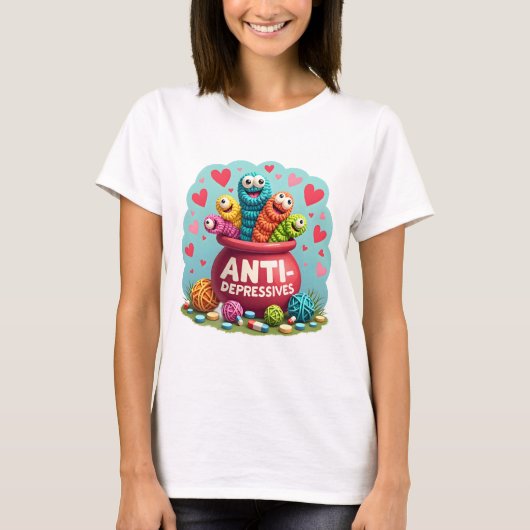 虫が付く Tシャツ (正面)