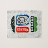 虫が可愛いジグソーパズル-抽象芸術アート ジグソーパズル (横)