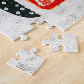 虫が可愛いジグソーパズル-抽象芸術アート ジグソーパズル (側面)