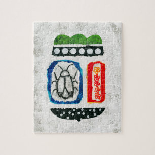 虫が可愛いジグソーパズル-抽象芸術アート ジグソーパズル