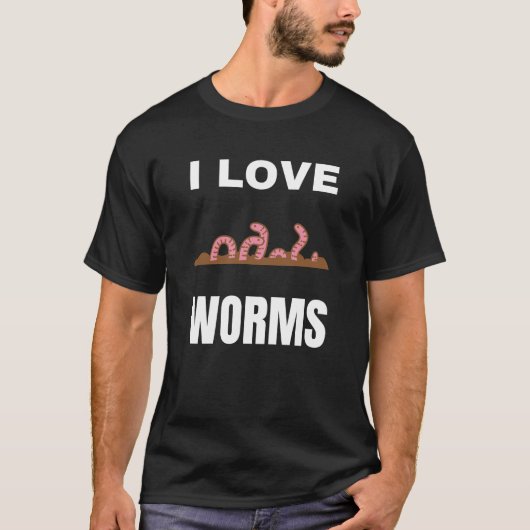 虫が好きだ Tシャツ (正面)