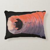 虫だらけ鉤虫の枕 アクセントクッション (正面)