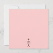 虫としてかわいい·エスニック·エンジェル 招待状 (裏面)