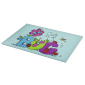 虫としてかわいい カッティングボード (角)