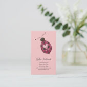 虫としてかわいい · Ceriseてんとう虫 名刺 (スタンド正面)