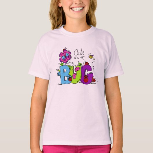 虫としてかわいい Tシャツ (正面)