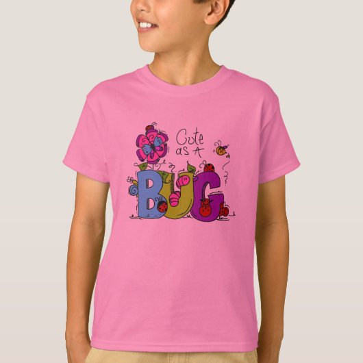 虫としてかわいい Tシャツ (正面)