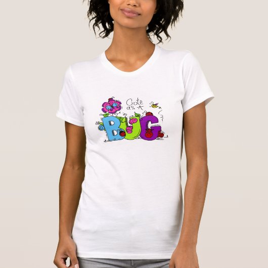虫としてかわいい Tシャツ (正面)