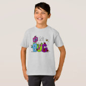 虫としてかわいい Tシャツ (正面フル)