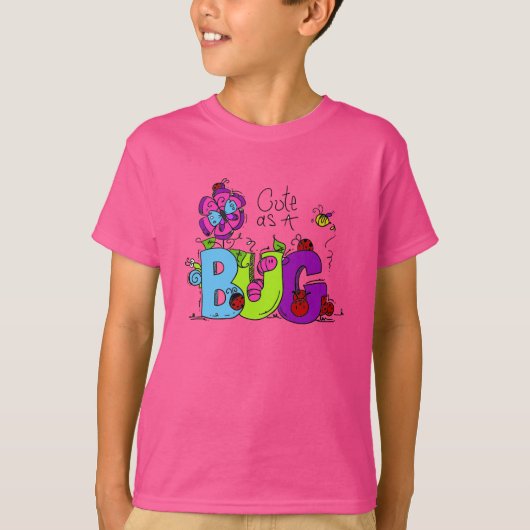 虫としてかわいい Tシャツ (正面)