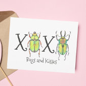 虫とキス恋しく思虫学校 ポストカード