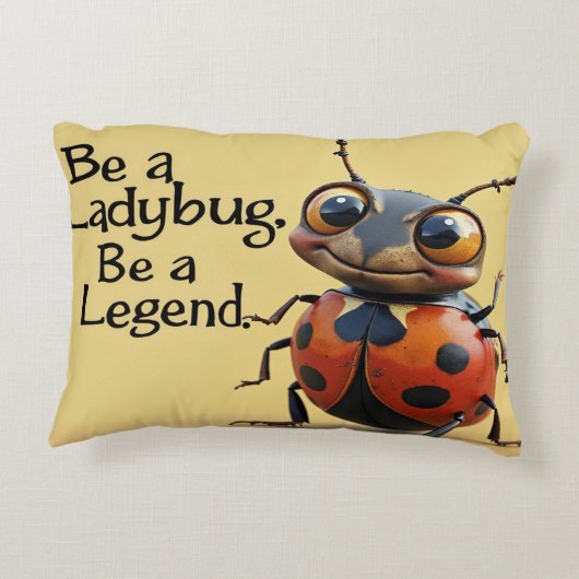 虫になる、伝説になる アクセントクッション (裏面)