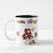 虫によって行く乳母車 ツートーンマグカップ (左)