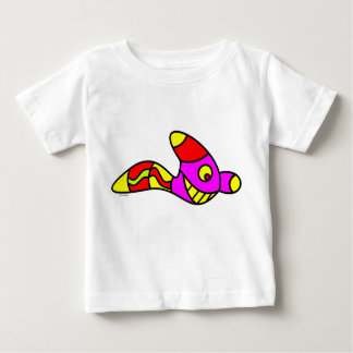 虫のおもしろいシャツ ベビーTシャツ