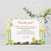 虫のサンキューカードのノート サンキューカード (スタンド正面)