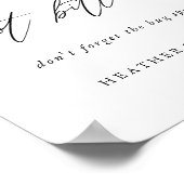 虫のスプレー結婚サインを受けない ポスター (角)