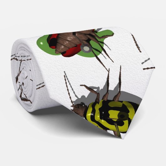 虫のタイ ネクタイ (ロール)