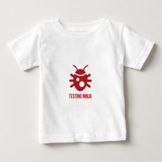 虫のテストの忍者 ベビーTシャツ