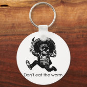 虫のメ食べキシカンスケルトンを使用しない キーホルダー (正面)