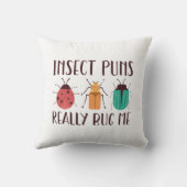 虫の刺しが本当に私を困らせる クッション (裏面)