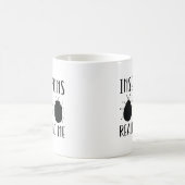 虫の刺しが本当に私を困らせる コーヒーマグカップ (中央)