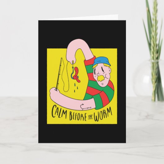 虫の前の静けさ カード (正面)