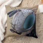 虫の巣頭を閉じる クッション (ブランケット)