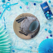 虫の巣頭を閉じる ペーパープレート (パーティー)