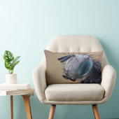 虫の巣頭を閉じる ランバークッション (椅子)