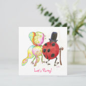 虫の年記念のお誘い 招待状 (スタンド正面)