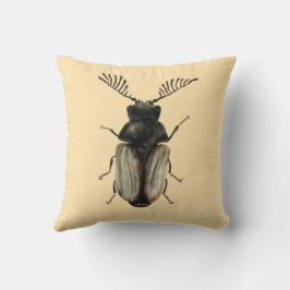 虫の恋人の芸術:クール Beetle クッション