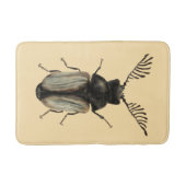 虫の恋人の芸術:クール Beetle バスマット (正面)