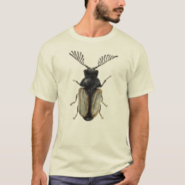 虫の恋人の芸術:クール Beetle Tシャツ