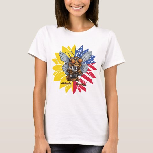 虫の恋人ミュージカル虫の虫の恋人 Tシャツ (正面)