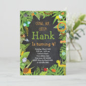 虫の招待状、黒板 招待状 (スタンド正面)