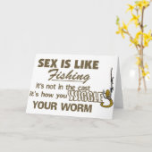 虫の毛を抜く カード (黄色い花)