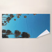 虫の目から見る木 バスタオル (バスタオル)