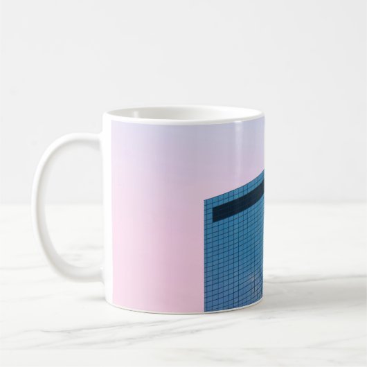 虫の目の建物 コーヒーマグカップ (左)
