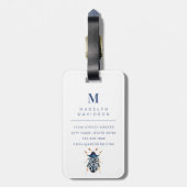 虫の荷物タグ ラゲッジタグ (裏面縦)