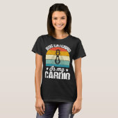 虫の虫科学バグのキャッチは私のカーディオ15 Tシャツ (正面フル)